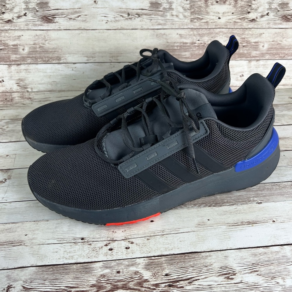 Men Adidas black RACER TR21 SHOES for men size 13 - Picture 5 of 11